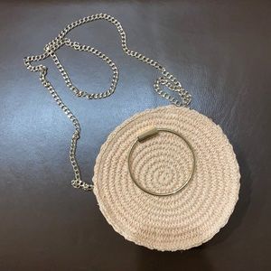 H&M rattan crossbody mini bag